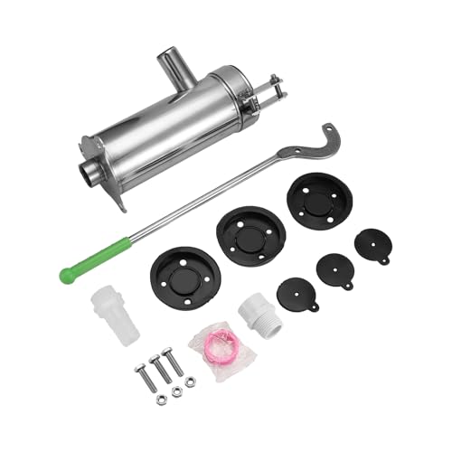 Quystetes Manual Well Pump Hand Well Pump,Stainless Deep Well Hand Pump,Pitcher Pump for Well Water Suction Pump Groundwate