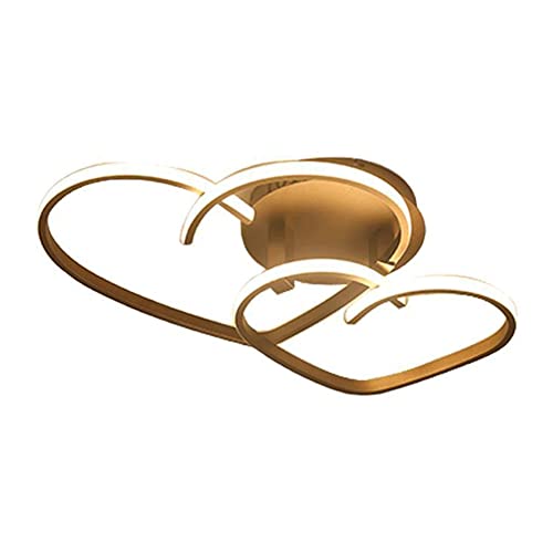 Éclairage de plafond LED AILANT cœur au design moderne pour habiller une chambre d'enfant