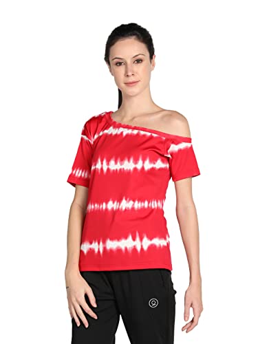 Image of CHKOKKO Women's Polyester Regular Fit Crop Top