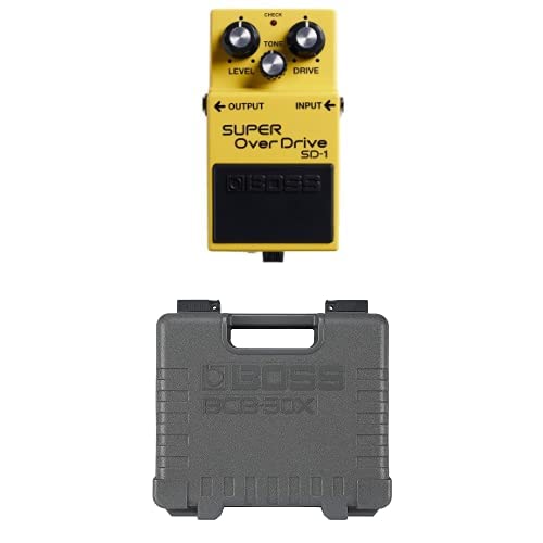 SD-1 SUPER OverDrive Pedal bundle with BOSS BCB-30X Ultra-Portable Guitar Effects Pedal Board