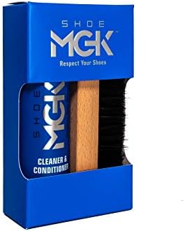 SHOE MGK Starter Kit - Shoe Cleaner Kit for White Shoes, Sneakers, Leather Shoes, Suede Shoes, and more - Remove Stain, Dirt, and Grime With the Cleaner and Conditioner.