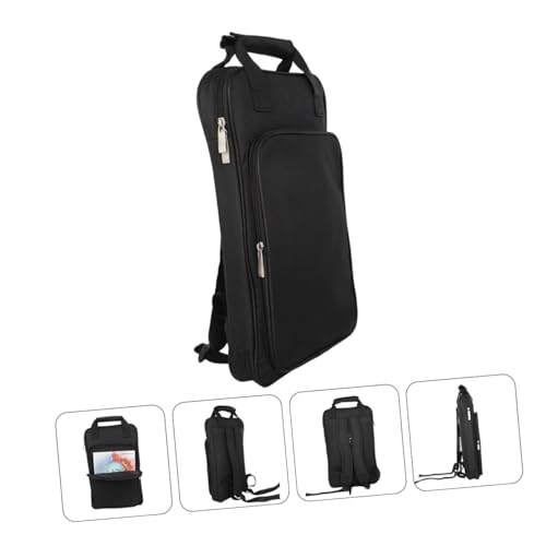 EPIGEIST Mochila para Baquetas de Percusión Profesional Bolsa Resistente de Oxford Acolchada y Almacenamiento Grande para Palillos y Accesorios con Bolsillo Frontal para Organización Uso - imagen 7