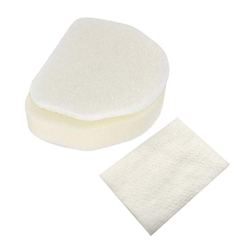 Hqrp 2-Pack Foam & Felt Filter Kit Compatible With Shark Navigator Nv100, Nv100 26, Nv105, Nv106, Uv300, Uv300 26 Upright Vacuum Cleaner, Replacement Parts Xff450, Xfl100 #TOP1
