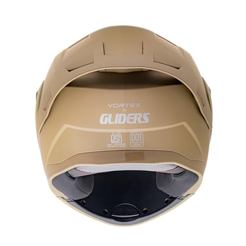 Image of Gliders Vortex DX Flip-Up Full Face Helmet with Spoiler with Clear Visor
