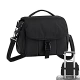 Umhängetasche - Kameraschutztasche, ultraleicht, Kapazitätserweiterung, Reduzierung der Belastung | Kleine Fototasche mit 2 verstellbaren Trennwänden, Foto-Reisetasche für Fotograph