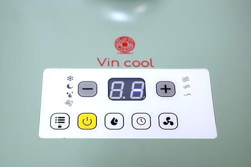 Image of Vin cool 0.5 Ton Fixed Speed Portable AC (Copper, Anti Bacterial Silver Coating, Self Diagnosis, Comfort Sleep Modes-Auto /Cool /Fan /Dry, Auto Mode, Remote Control Operations, Gold Fins