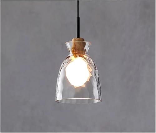 Luminaire de créateur en verre style vent silencieux japonais haut de gamme