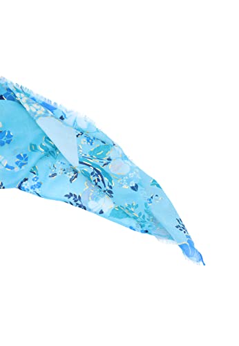 QUEEN HELENA Foulard Leggero Con Strass Sciarpa Velata Trasparente - Foto 2