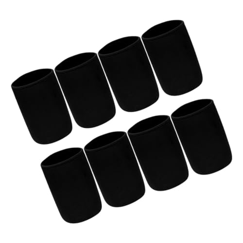 IWOWHERO 8piezas Cubiertas para Tarros De Germinación Unidades Kit De Sistema De Hidropónico Fundas Opacas Cubiertas para Frascos De Protección Solar para Interior