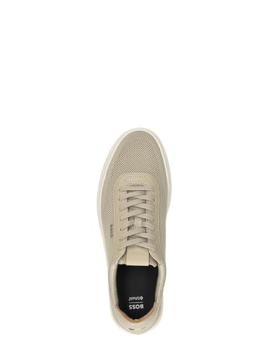 Baskets de tennis homme BOSS beige ouvert chaussures basses de sport urbain 42