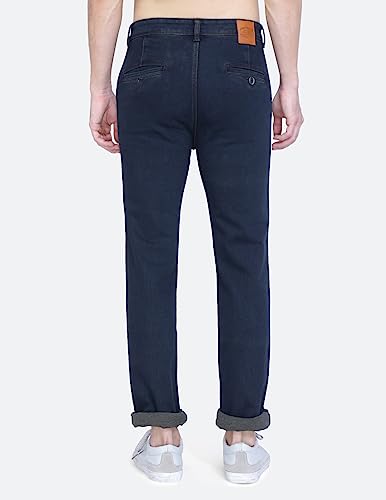 Image of Mid Waist Heavy Weight Stretchable Denim Material Front Cross Pocket Comfort Fit Jeans Pant for Men