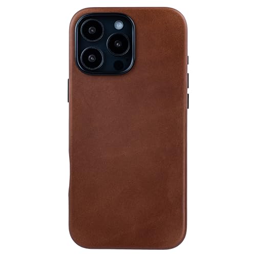 Étui cuir véritable iPhone 16 Pro Max avec contrôle caméra MagSafe - 5