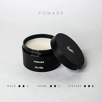 Forte Series Hair Pomade for Men, Medium Flexible Hold, Low Shine, 3 oz, Water Based for Slicked Back Hairstyles, Thick, Non-Greasy, by Alex Costa