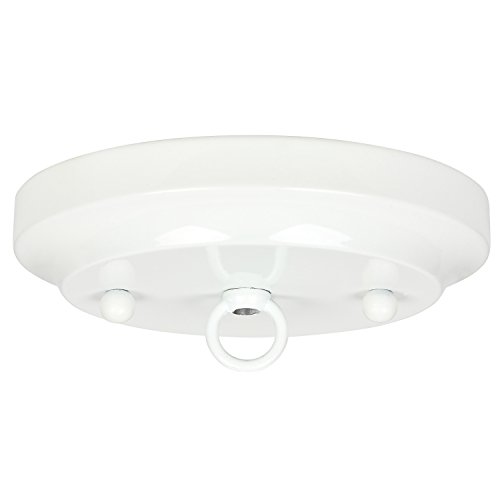 Image of Westinghouse 7001200 White Finish Classic Canopy Kit