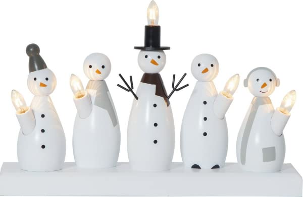 Star Trading 652-82 Fensterleuchter "Snowman"