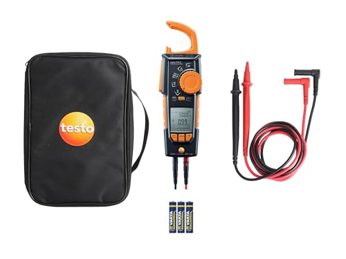 Pince multimètre TRMS testo 770-3 avec liaison Bluetooth pour mesures électriques