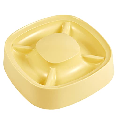 ibasenice Divided Cat Bowl Multifunctional Pet Feeder for Cats and Small Dogs Easy to Clean Durable Design for Food and Water Present for Pet Owners