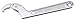 Draper 68857 Clé à ergot ajustable pour écrous à encoches 32-76 mm
