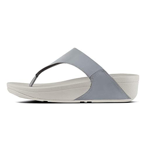 Image of FitFlop Women's Lulu Leather Toe-Post Thong Sandals