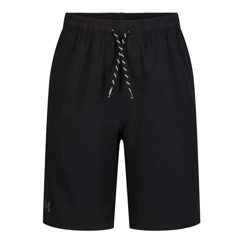 Image of Under Armour Boy's Outdoor Stretch Shorts (Big Kids) Black LG (14-16 Big Kid)