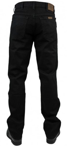 Wrangler Authentic Slim Jeans, Pierre Moyenne, Homme, NOIR, 30W / 30L - Image 4