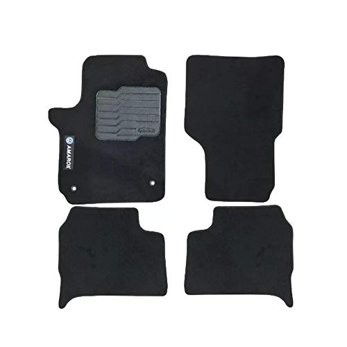 Jogo de Tapetes Titanium Preto OP-02 34 comp. Volkswagen Amarok