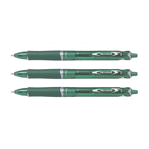 Pilot Acroball Begreen Set 6 Penne A Sfera Punta Media 0,32 Mm - Nero - 3