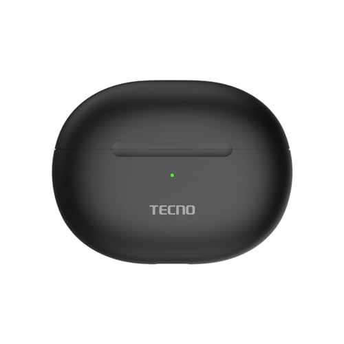 Image of Tecno - in Ear Buds 3| with Enc Tech | Long Up to 37 Hours Playback | Immersive Sound Experience with The 10Mm Driver | Interference-Free Interaction with Bt 5.3| Ipx5 Water Resistant (Black)