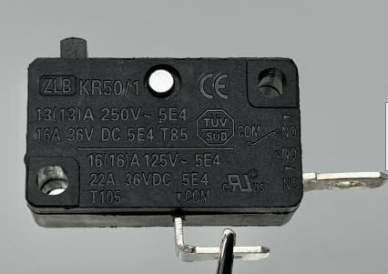 ZLB KR50/1 T85 T105 COM and NO 2 Pins No Lever Micro Limit Switch Normally Open
