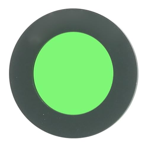 Filtro ocular verde de 1,25 pulgadas para aumentar el contraste en telescopio astronómico