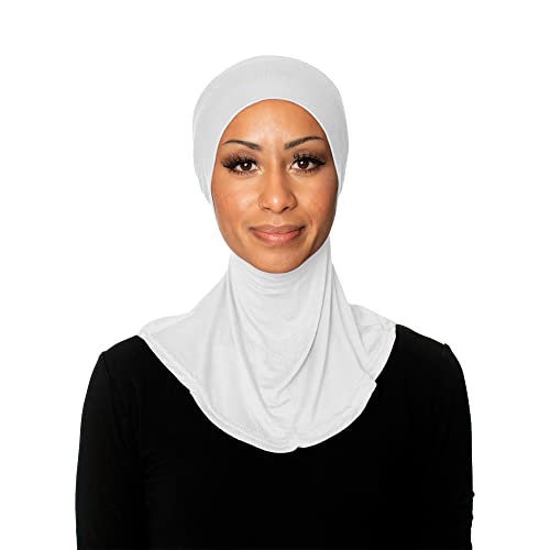 TheHijabStore.com Women's Ninja Hijab Under Scarf with Comfortable Elastic Neck Full Instant Coverage Bonnet Caps