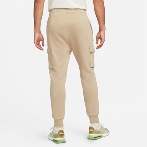Nike Sportswear Club Fleeceb Men's Cargo Pants (CD3129-247, Khaki/Khaki/White)3