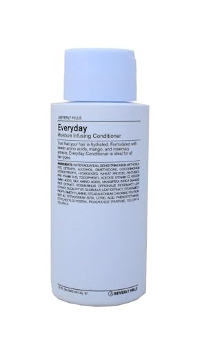 J Beverly Hills Blue Everyday Moisturizing Conditioner with Keratin for Hydration, 12 Oz