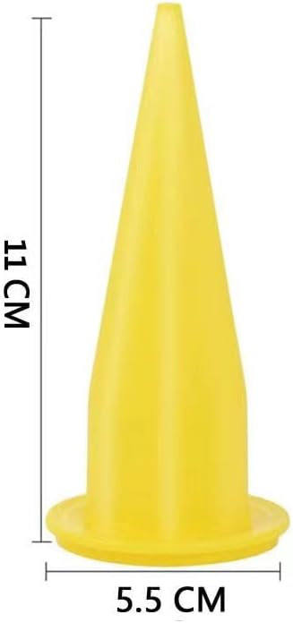 Miniatura 2 de Boquilla de calafateo para pistola de calafatear, aplicador de boquilla de calafateo reutilizable, calafateo de pistón epoxi duradero, suministros