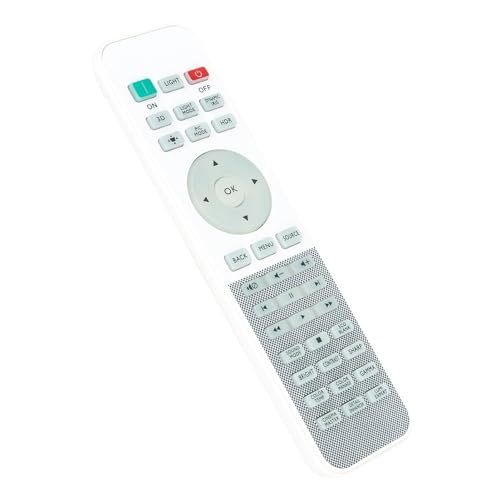 VINABTY Replacement Remote Control Compatible with BenQ Projector W1090 TH683 W1070+ W2000 W2000+ W1110 HT1075 HT1085ST HT2150ST HT2050 MH684 TH670 W1075 W1080ST+ W1120 W3000 HT2550 TK800M W1700 - Image 3