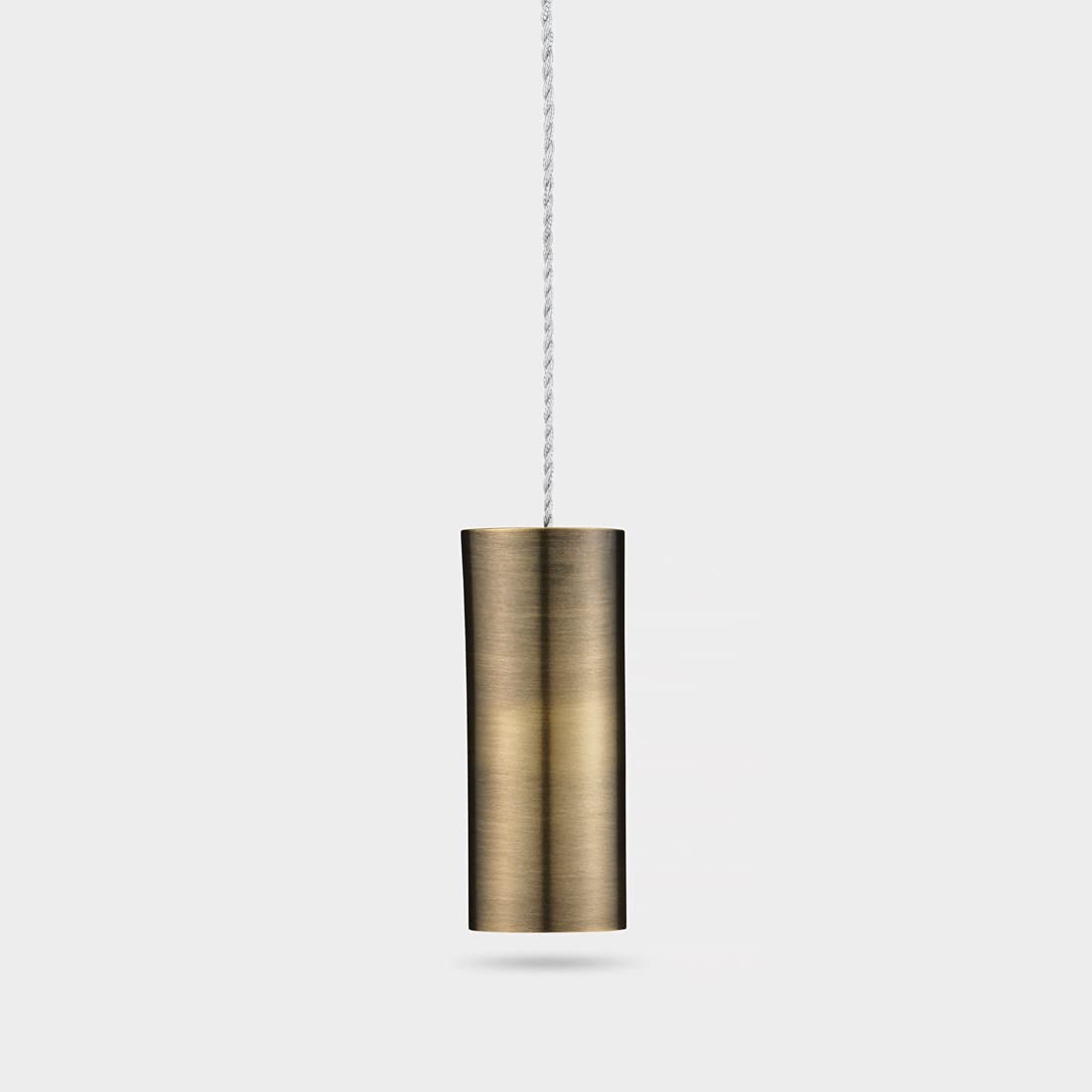 Pushka Home Ltd Brass Pushka Home Contemporary Brushed Solid Aged Antique Gold Cylindrical Bathroom Toilet Ceiling Fan Light Pull Handle