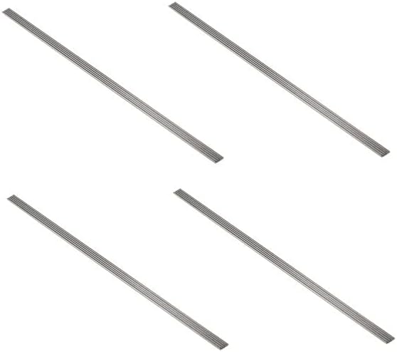 20 Pcs DIY RC Model Stainless Steel Circular Round Rod Bar 500Mm X 3Mm - (Color: Silver)