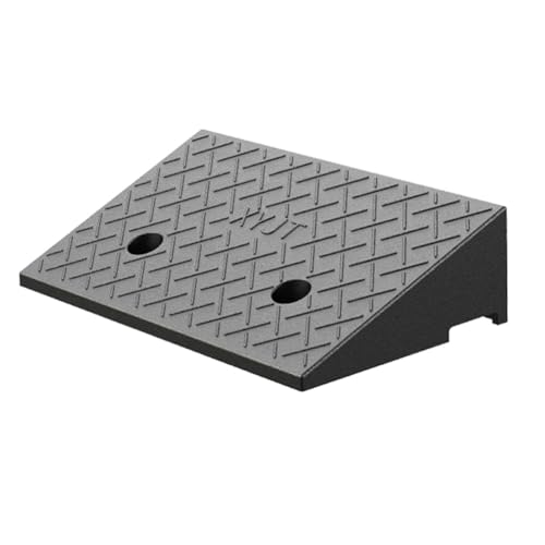 Rampa de Curb de Goma 12cm para Vehículos y Sillas de Ruedas