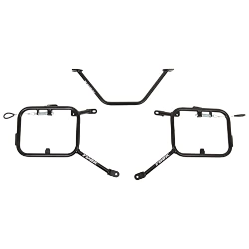 TUSK Pannier Racks con Nelson Rigg Hurricane Dry Saddlebags Negro Compatible con Kawasaki KLR650/ABS/Adventure ABS 2022-2026KLR650 S/S ABS 2023-2026 miniatura 4