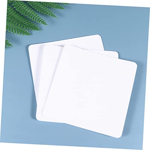 SOLUSTRE 10pcs Slip Bathtub Stickers Peva Bathroom Decals for Safety Self Adhesive Chequered Pattern for Tub and Shower Slippery Surfaces