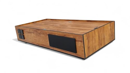 Image of Single Bed Diwan with Storage, Engineered Wood Setti Palang for Home, Hostel & PG | Pre-Assembled Ready to Use | Fits Mattress 72x30 Inch - Brown