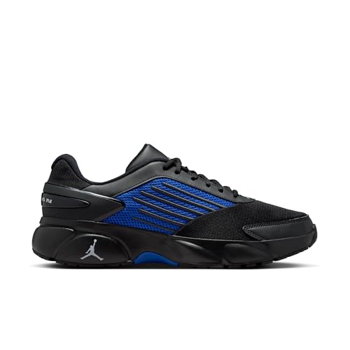 Image of Nike Mens Jordan Trunner Flow Black /White-Game Royal Basic /Active Shoes UK 9