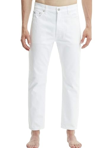 Jean blanc homme Calvin Klein non transparent coupe confort parfaite