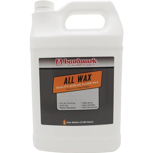Lundmark All Wax High Gloss Anti-Slip Floor Wax Liquid 1 gal.