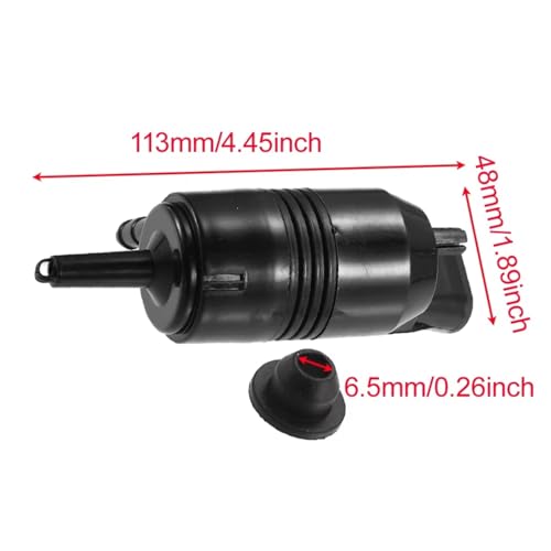 Pompe lave-glace en panne sur GMC ? Solution 2 broches référence 22127573 - 5