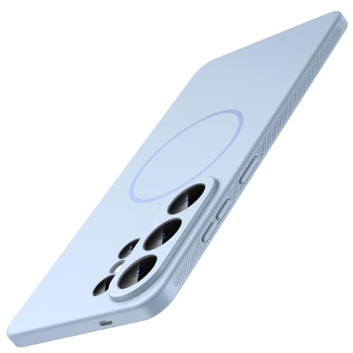 Image of JETech Slim Cover Case for Samsung Galaxy S26 Ultra, Compatible with MagSafe, Anti-Slip Grip & Full Camera Lens Protection, Soft TPU Protective Phone Cover, Shockproof (Omphalodes)
