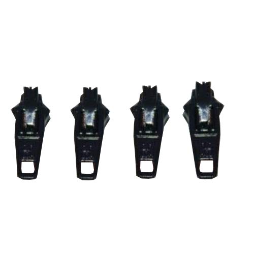 Continuous Zipping Black and Beige Cushions Upholstery zips for Sewing Heavy Duty zips on roll Number 3 with Sliders (1-5-10) Meter(Black - Image 3