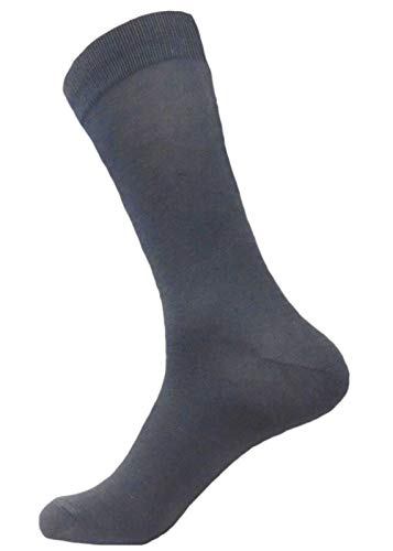 MEN'S MIX COLOR DRESS SOCKS COTTON BLEND 12 PAIRS FORMAL/SUIT/CASUAL SOCKS 10-134