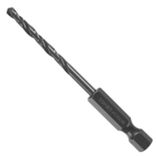 BOSCH BL4135IM 12-Piece 1/8 in. Impact Tough Black Oxide Drill Bits