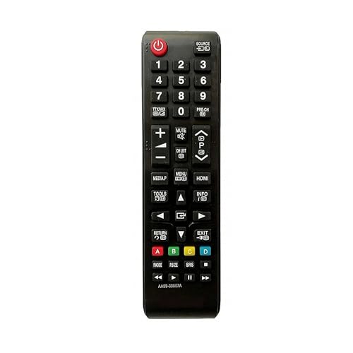 Compatible with Samsung LED tv Remote Control Universal Suitable for LCD LED OLED QLED UHD HD Plasma 3D Smart Hub Television with Hotkeys - Match Remotes Keys Exactly with Existing Remote (samsung tv)
